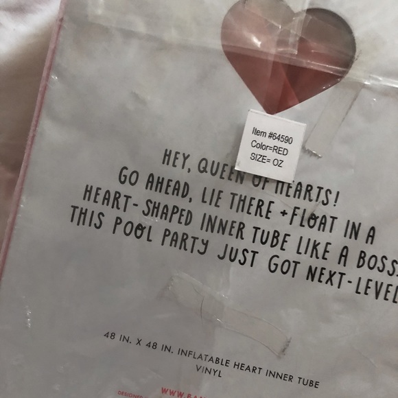 Ban.do Heart Inner Tube - Picture 6 of 6
